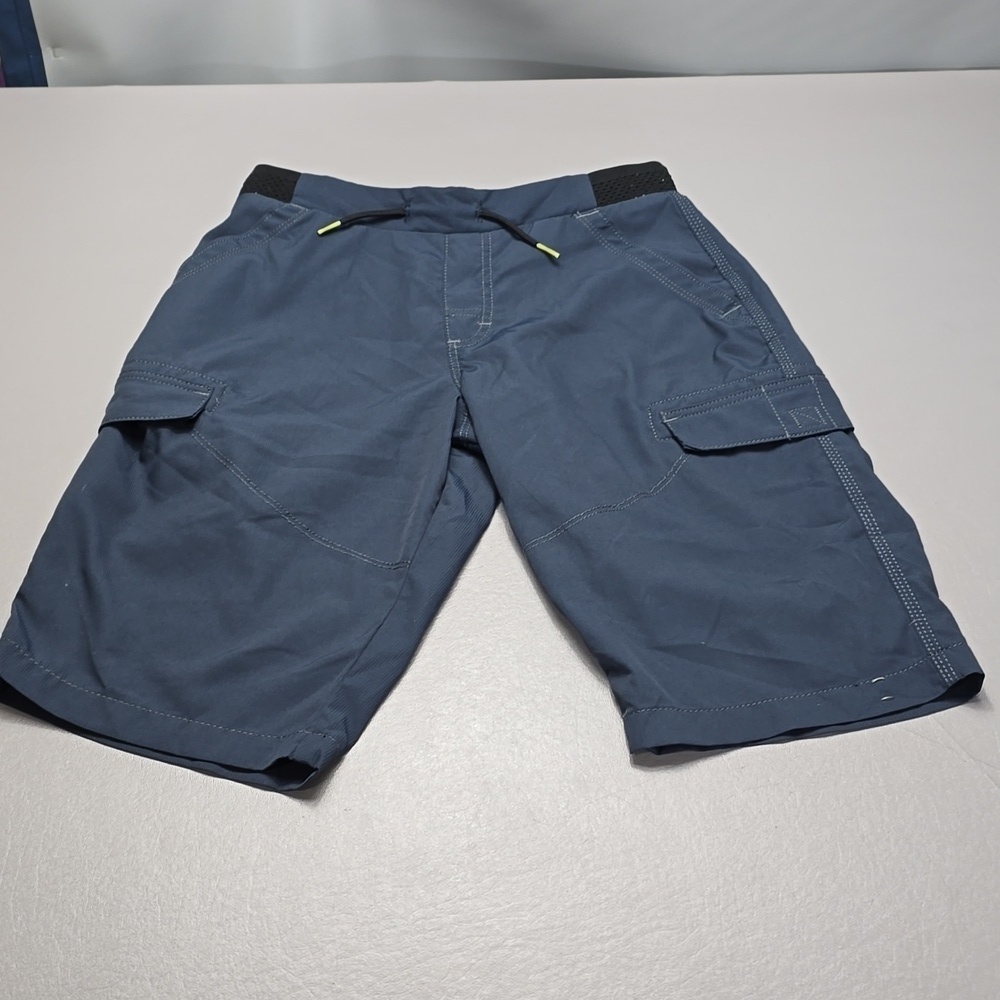 Lee boys navy blue swim shorts with adjustable waist size 18